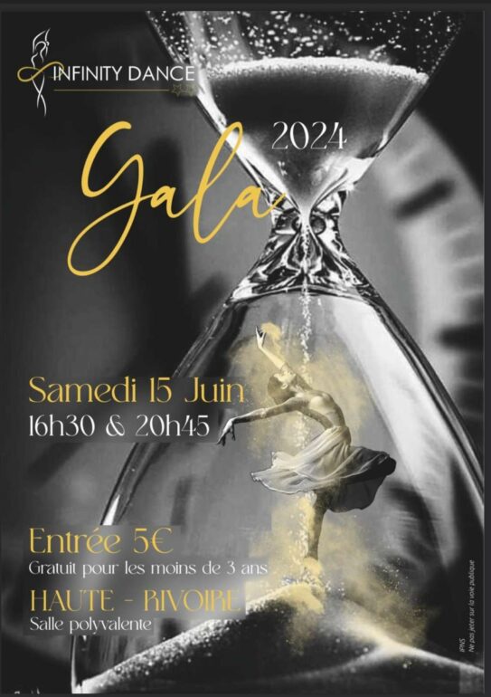 Ce samedi à Haute-Rivoire, Infinity Dance vous accueille pour son gala sur le thème du temps 1 Samedi 15 juin à Haute-Rivoire : Infinity Dance vous accueille pour son gala sur le thème du "temps"