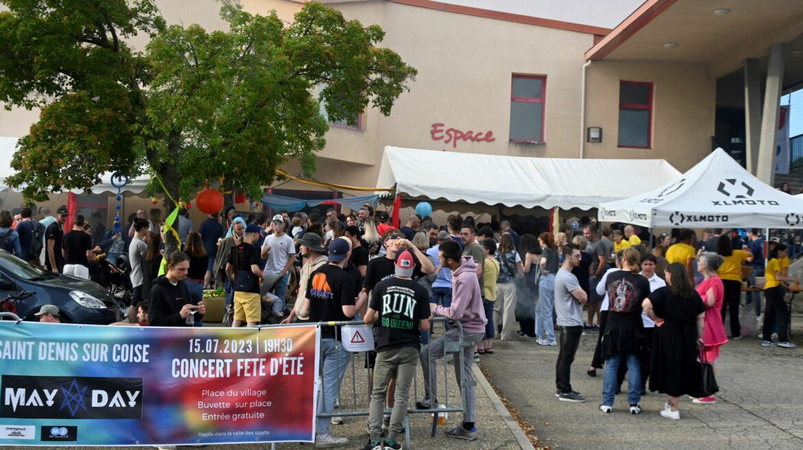 Saint-Symphorien-sur-Coise a vibré au rythme du barbecue musical organisé par M'art in the Street