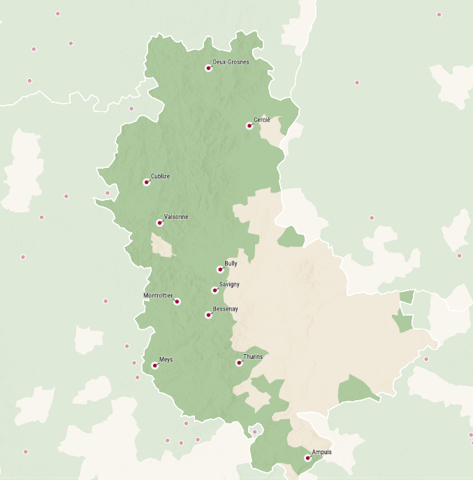 Rhone villages davenir