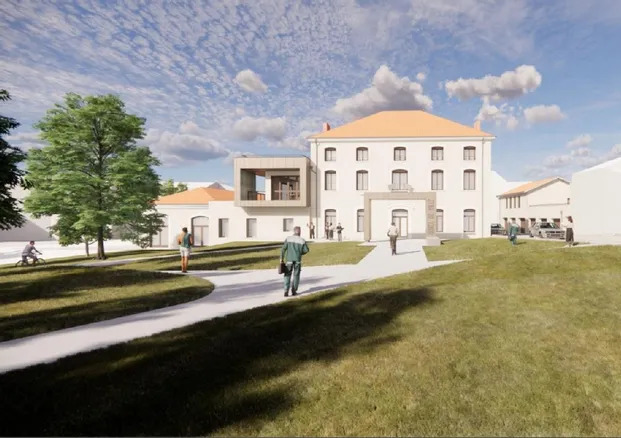 Réhabilitation de la mairie de Chazelles-sur-Lyon : un chantier d'envergure de 2,5 millions d'euros