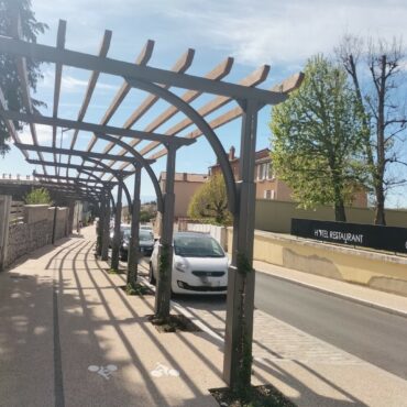 Chazelles-sur-Lyon dévoile sa nouvelle "entrée de ville" réaménagée