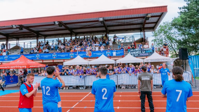 Les Hauts Lyonnais ont pu compter sur le soutien de leurs supporters - © Rémi Tissot / CommeR.prod
