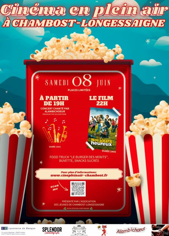 Chambost-Longessaigne : un cinéma en plein air organisé par l'association des jeunes
