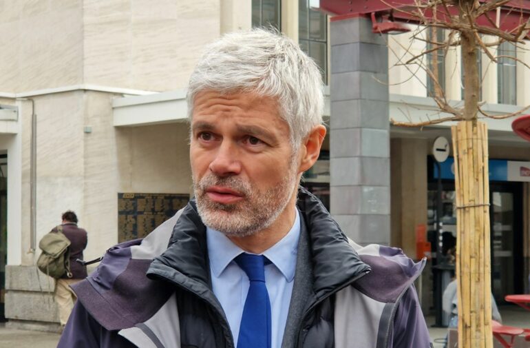 Lettre ouverte à Laurent Wauquiez, trois collectifs citoyens défendent la ligne ferroviaire dans la vallée de la Brévenne 1 Laurent Wauquiez, président de la Région Auvergne-Rhône-Alpes - Xavier Grumeau