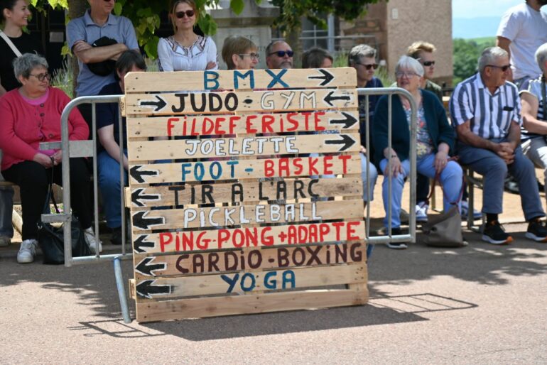 Fête du Pays de Coise : quand les Jeux Olympiques s’invitent dans les Monts du Lyonnais 1 La fête du Pays de Coise sur le thème du sport en cette année olympique - © Quentin Merle