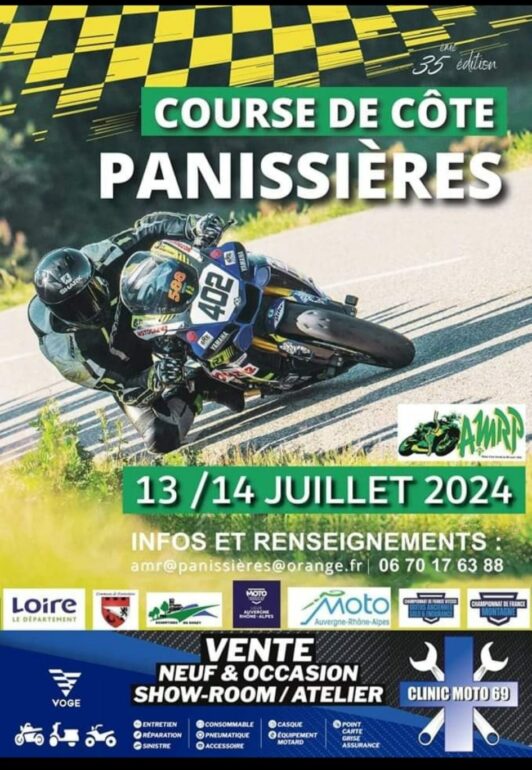 La 35e course de côte de Panissières : un week-end d'adrénaline pour les passionnés de sports mécaniques