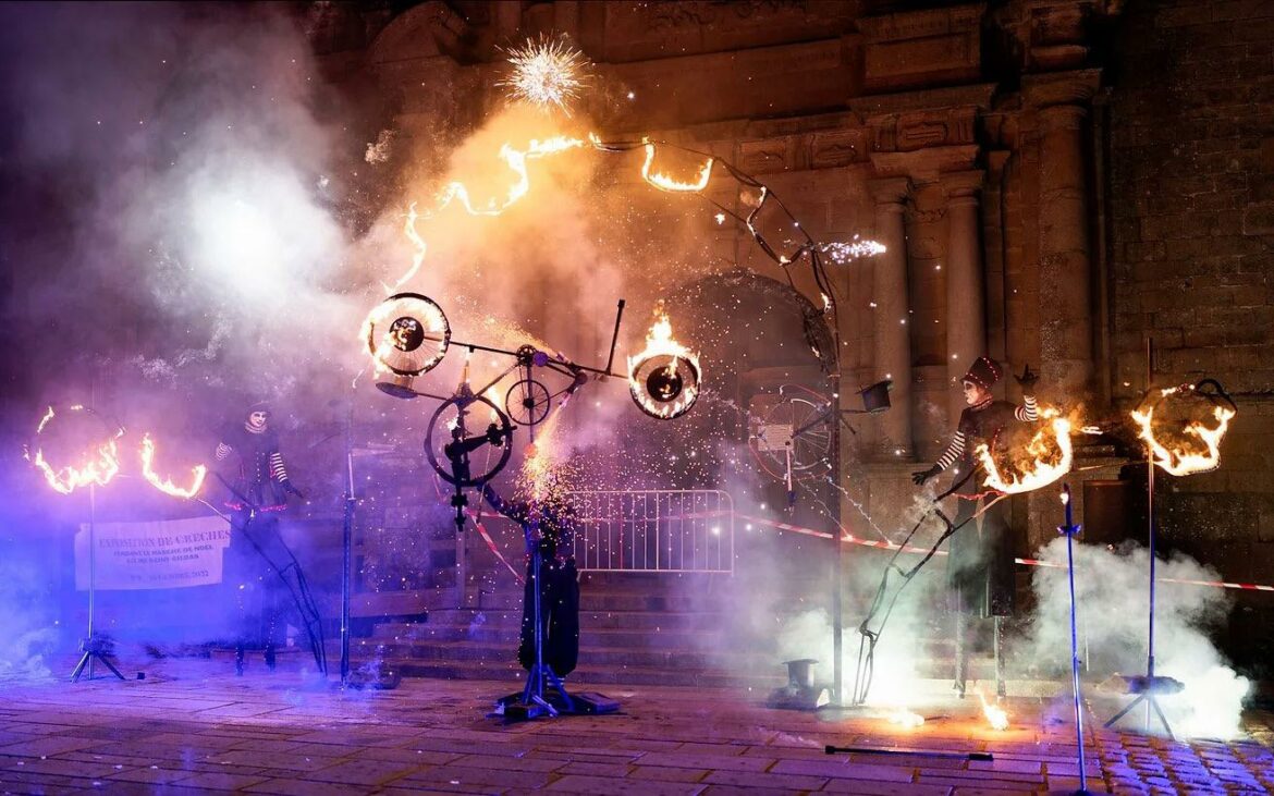 Courzieu en fête avec le festival Les Yeux dans la Cour