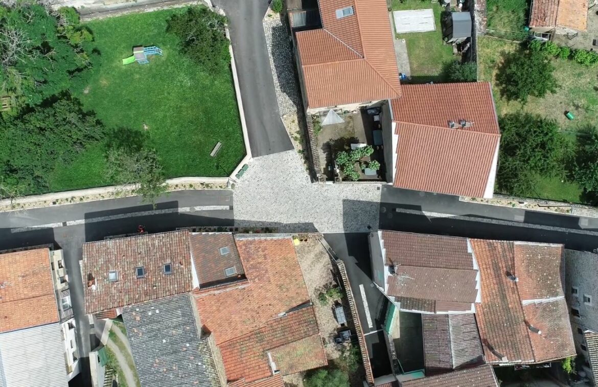 Saint-Laurent-d’Agny : inauguration de la Grande rue et du chemin du Cadix