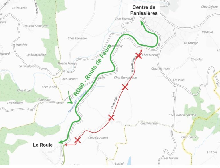 Circulation à Panissières : la mairie lance un appel 1 Circulation à Panissières : la mairie lance un appel