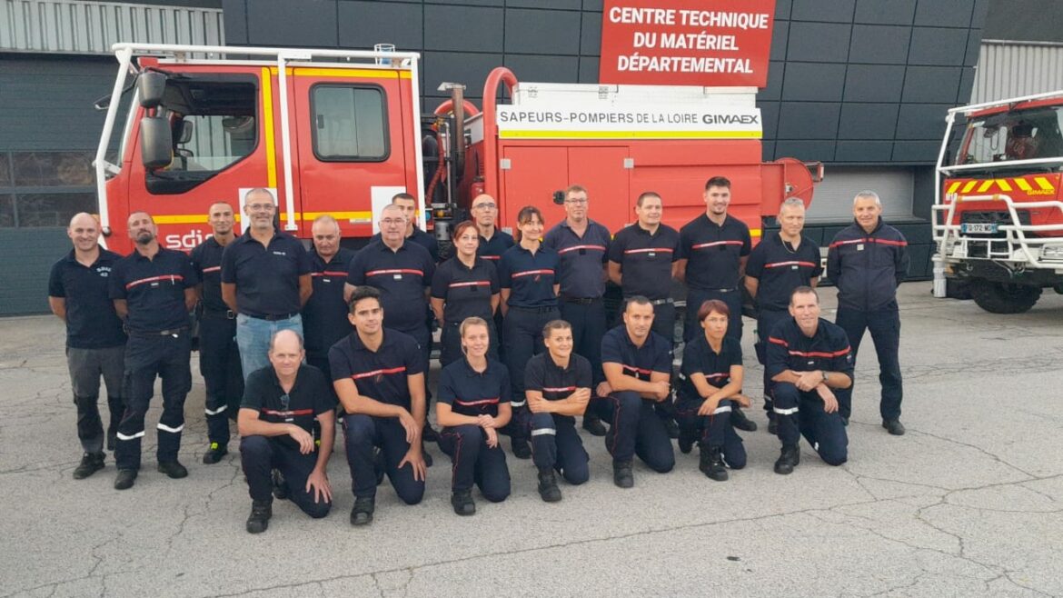 Des pompiers de la Loire pour lutter contre le violent incendie près de Narbonne