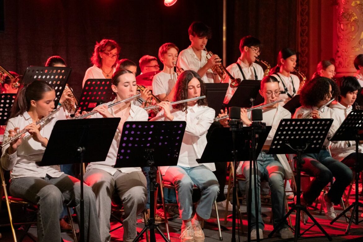 Les écoles de musique des Monts du Lyonnais à l'honneur lors de la soirée des talents musicaux du Rhône 2 L'orchestre junior de Millery/Taluyers - © Julien Bourreau CD69
