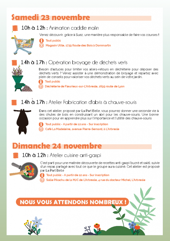 Programme SERD 2024 du Pays de L'Arbresle