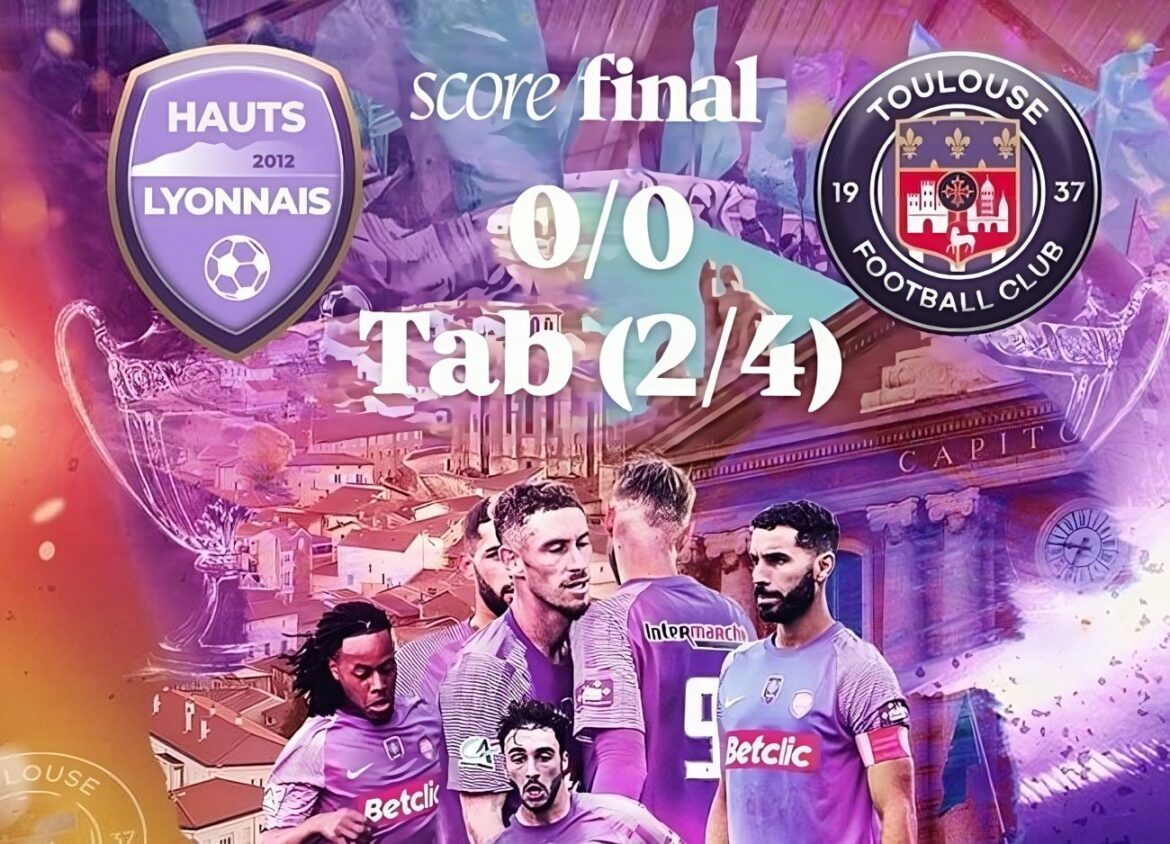 Au terme d'un suspense insoutenable, les Hauts Lyonnais s'inclinent avec les honneurs face à Toulouse