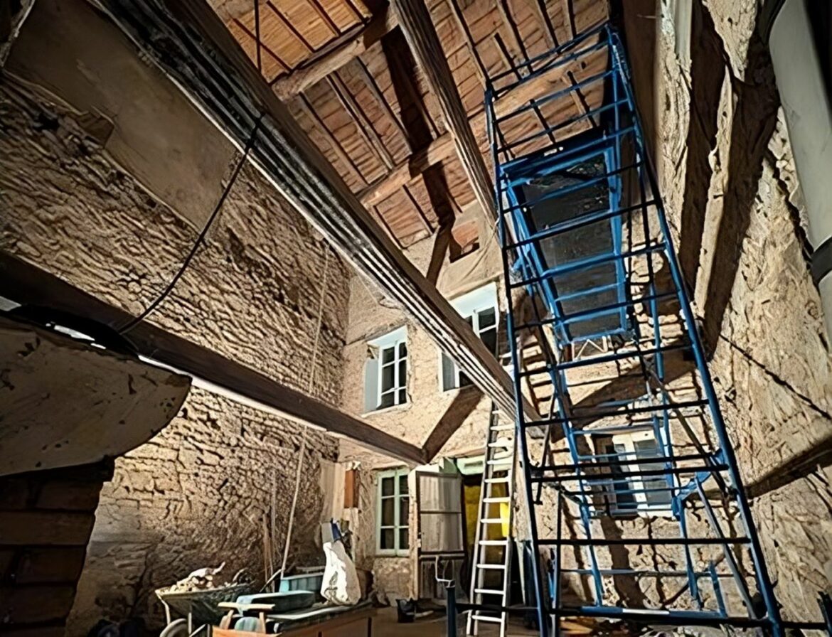 À Yzeron, une rénovation exemplaire à découvrir lors d'une visite guidée