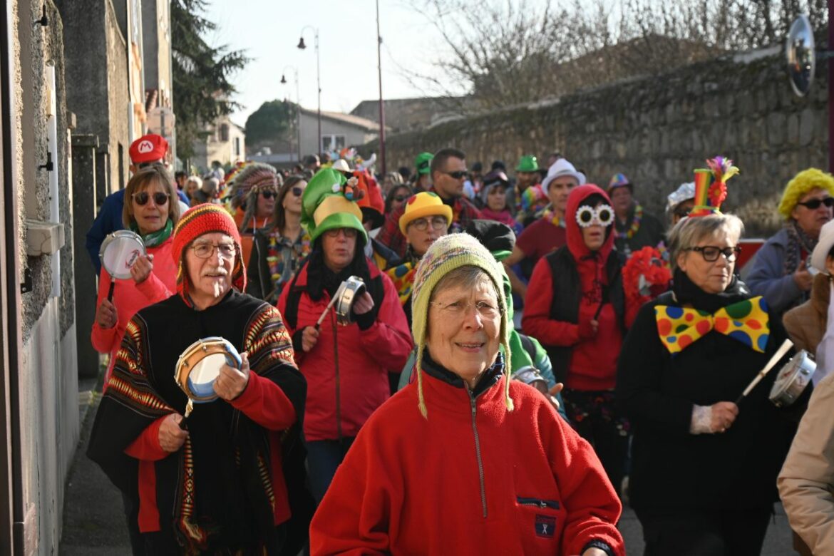 Le carnaval fait vibrer les rues de Taluyers - © Quentin Merle