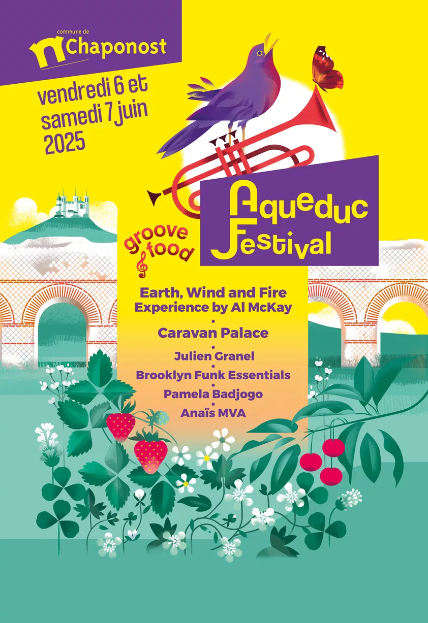 Un monument historique, des légendes musicales : le festival surprise du mois de juin 2 AFFICHE AQUEDUC