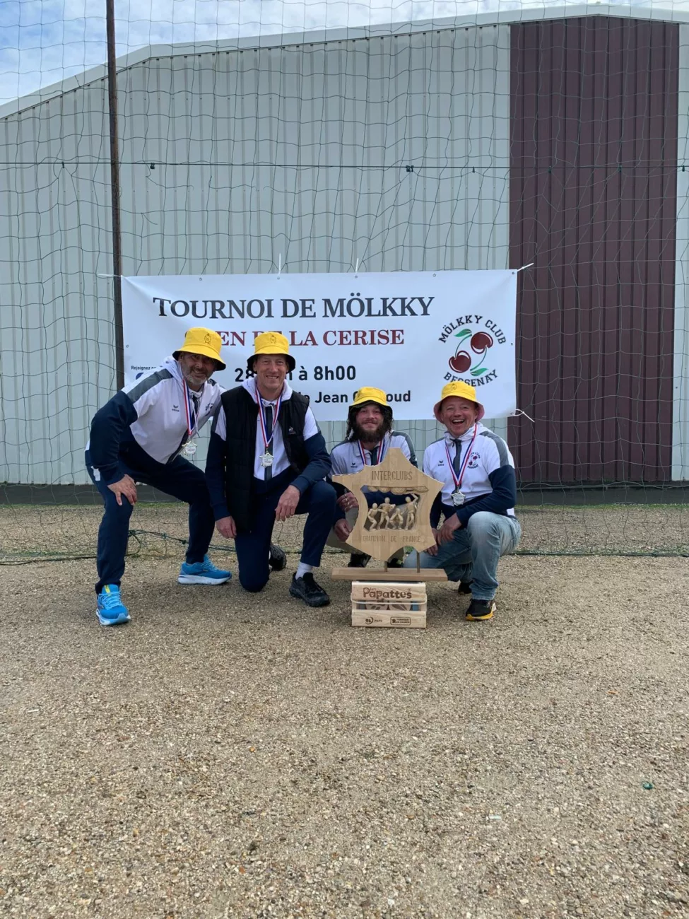 Le Mölkky Club de Bessenay champion de France : "La cerise sur le gâteau" pour ses 10 ans 2 492258604 2146658132442159 2708502972800891812 n