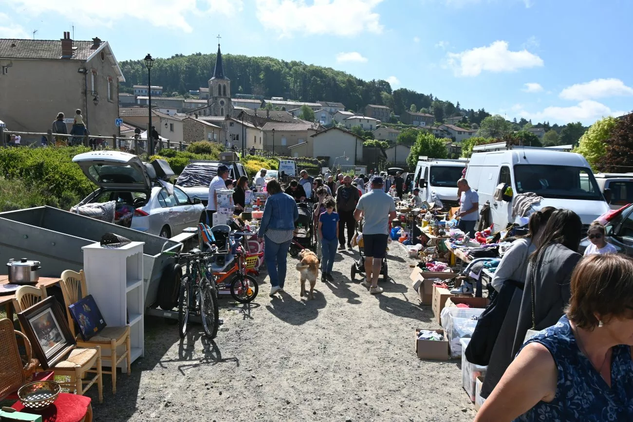 Grammond : 1000 personnes mobilisées pour Maéva et la recherche 1 Le vide grenier a réuni 50 exposants - © Quentin Merle