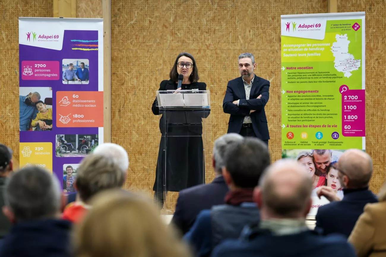 L'Adapei 69 inaugure La Goutte d'Or, un nouveau lieu de vie pour adultes en situation de handicap à Saint-Laurent-de-Chamousset 3 L'Adapei 69 accompagne depuis plus de 70 ans les personnes en situation de handicap - © CD69 Julien Bourreau