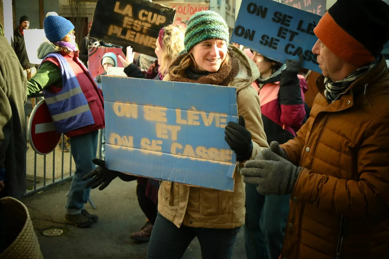 Une marche pour lutter contre les violences faites aux femmes et aux minorités de genre - © Quentin Merle