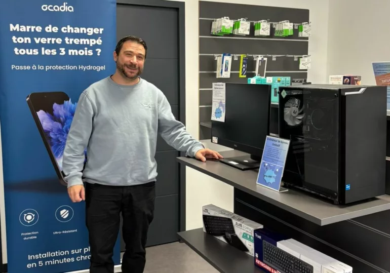 À Saint-Laurent-de-Chamousset, la Maison de l’informatique de Franck Reynaud mise sur le service et la confiance