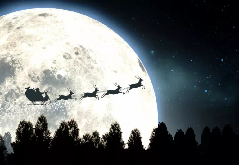 Le traîneau du Père Noël fera escale à Lentilly pour préparer la grande tournée de Noël