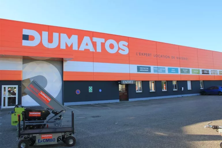 Dumatos : le loueur de matériel technique sur le Grand Lyon