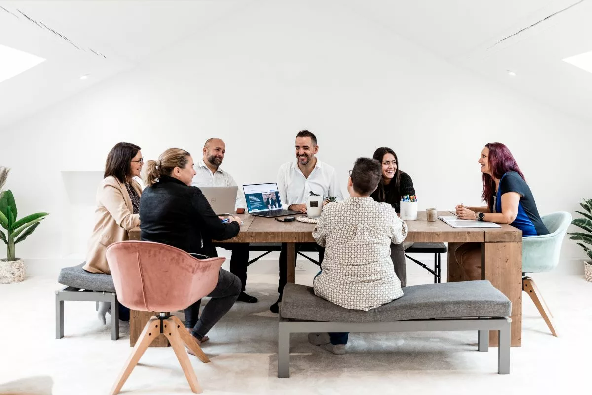 Mathieu Seguy et son équipe - DR