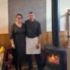 Ethel et Raphaël Fillion font vivre le restaurant La petite maison au cœur de Coise