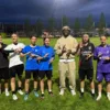 Le footballeur international Castello Lukeba s&rsquo;invite à l&rsquo;entraînement des féminines des Hauts Lyonnais à Aveize