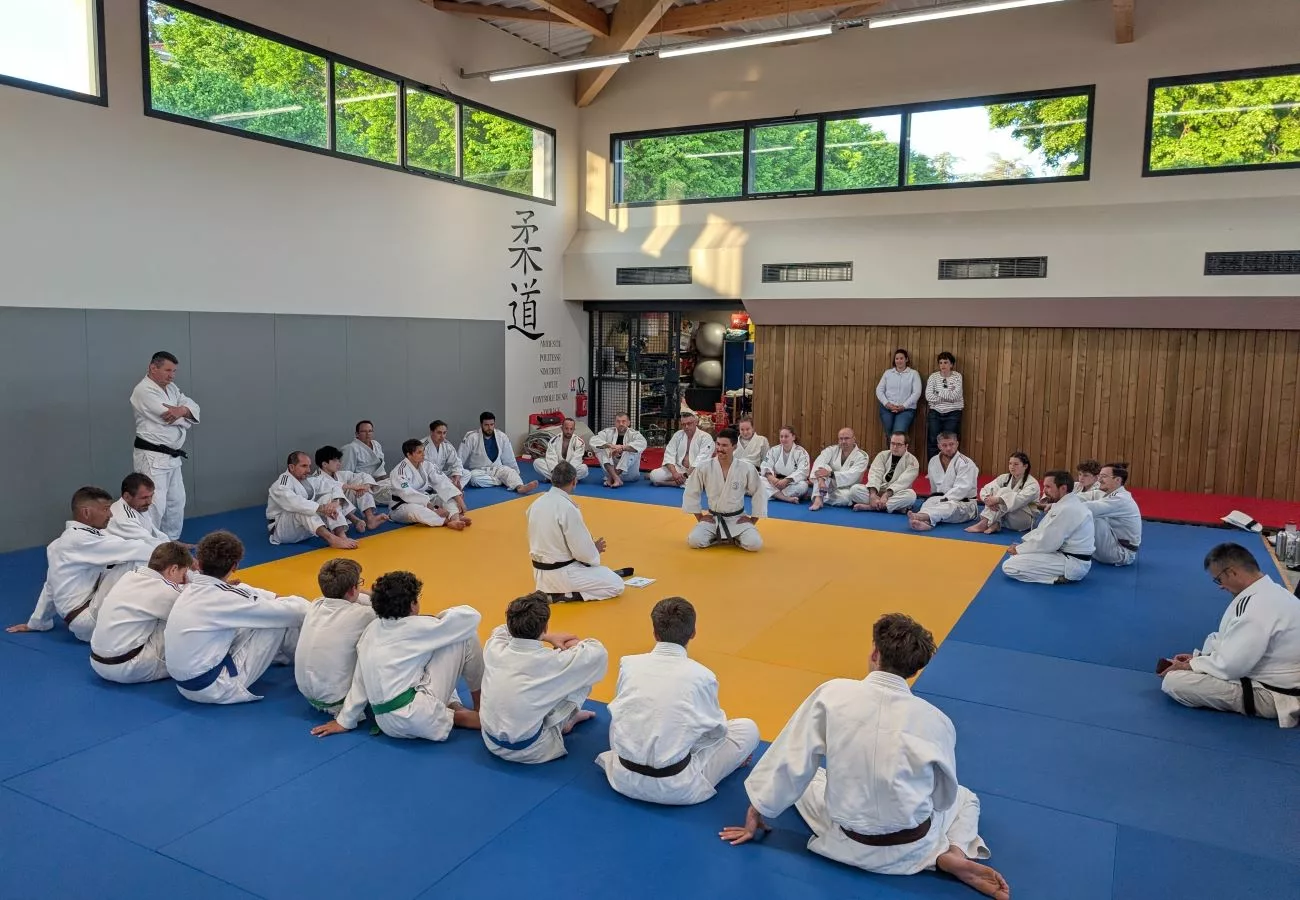 L’Association Pelaude de Judo célèbre sa nouvelle ceinture noire