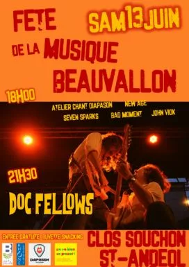 Cinq communes des Monts du Lyonnais fêtent la musique en avance ce samedi 13 juin 1 Ambiance rock à Beauvallon