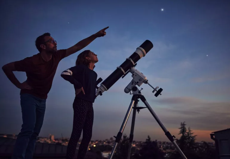 Observez gratuitement la Lune à Saint-Martin-en-Haut ce week-end avec le Club d'Astronomie