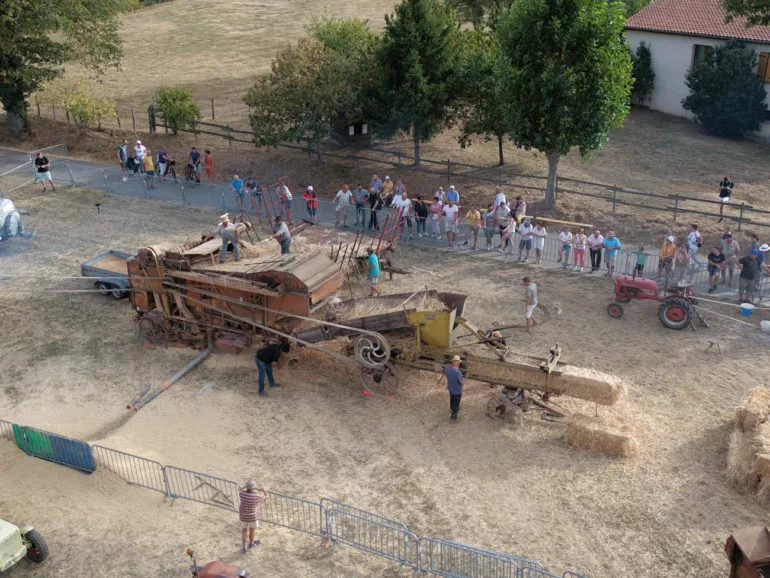 La 25e édition de la fête de la Batteuse a réuni un public nombreux à Chevrières