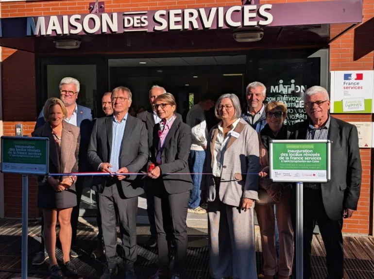 À Saint-Symphorien-sur-Coise, la Maison des services rénovée a été inaugurée après quatre mois de travaux